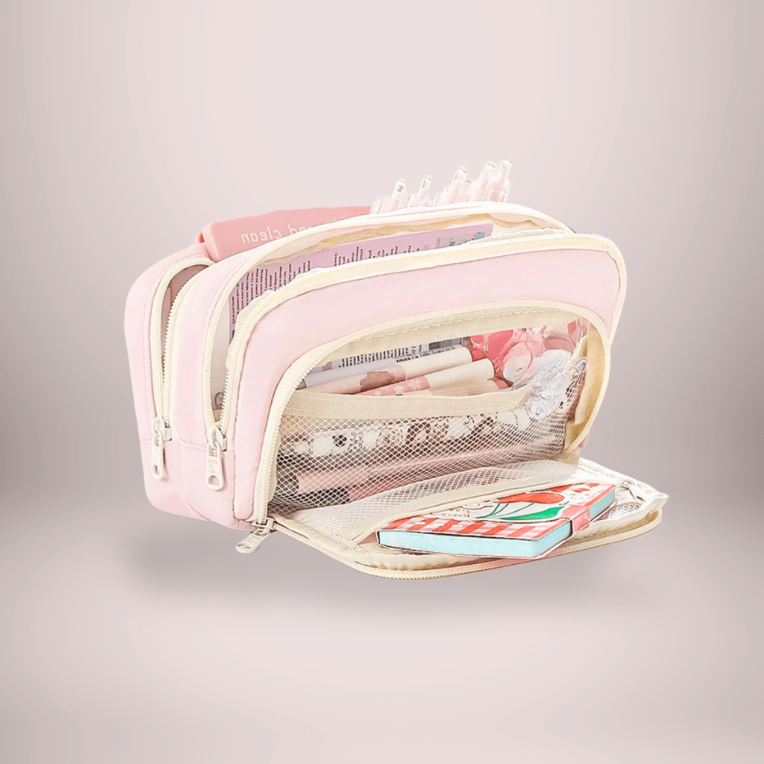 Trousse | Compartiment Rose