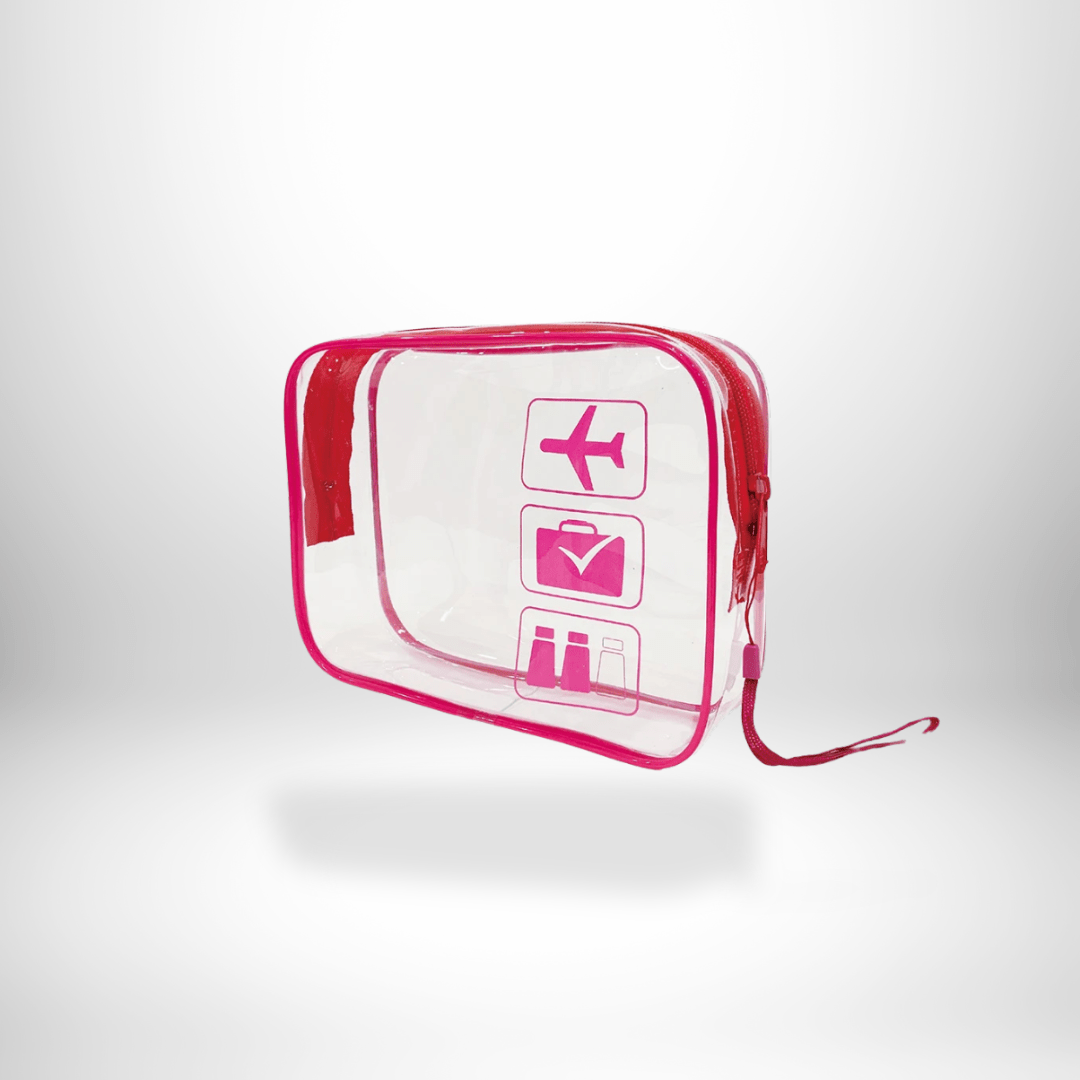 Trousse de Toilette | Cabine d'Avion Fuschia