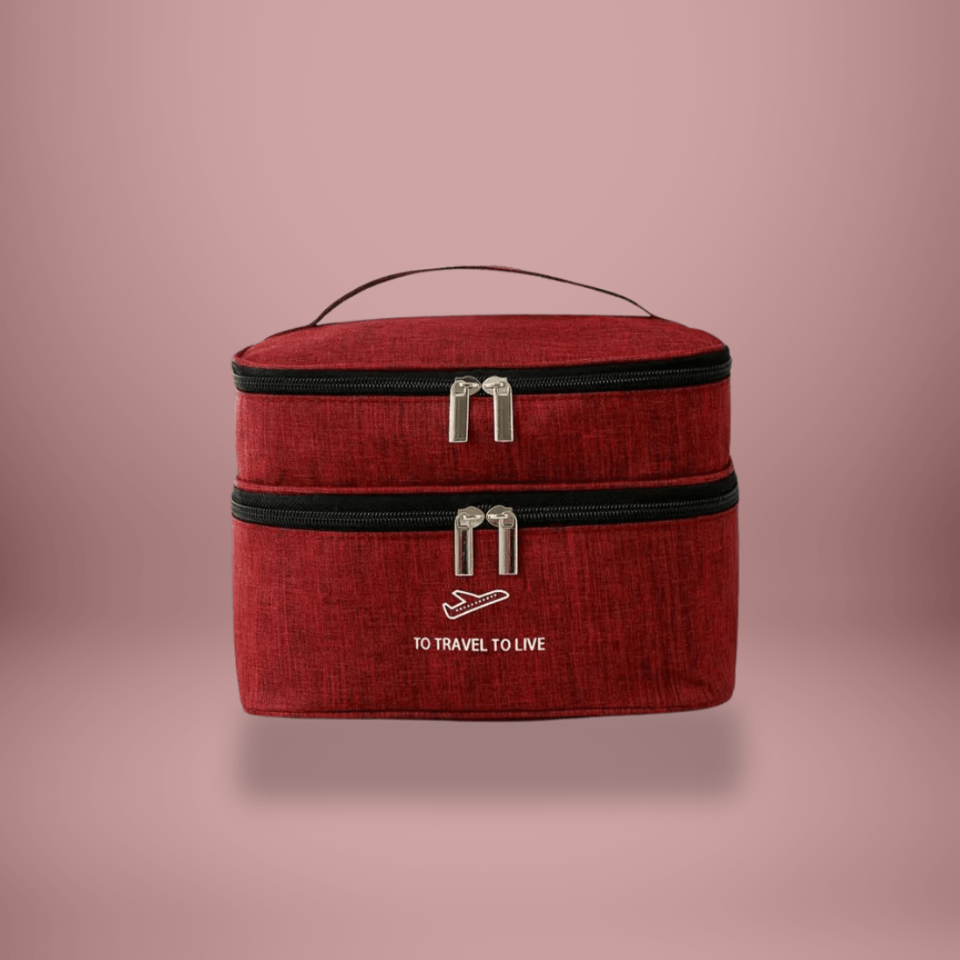 Trousse de Toilette | Grand Format Rouge