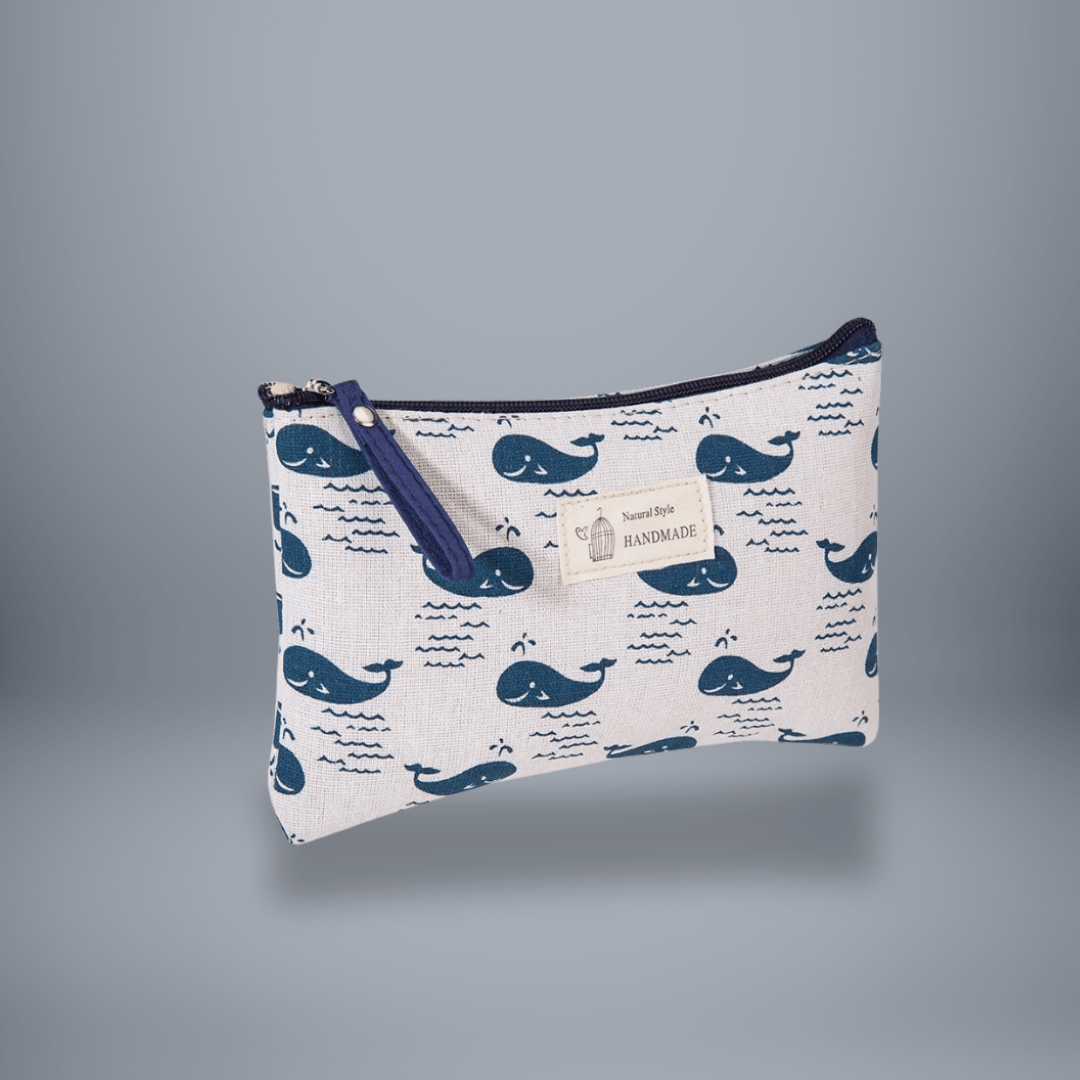 Trousse | Tissu Bleu